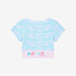 A Dee Energy Mint Crop Sport Top | Casa Childrenswear