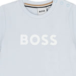 Baby Boys Blue Logo T-Shirt