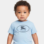 Baby Boys Blue Knight Stamp T-Shirt