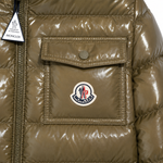 Moncler Enfant Girls Brown Andro Puffer | Casa Childrenswear