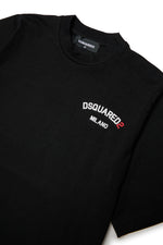 Dsquared2 Boys Navy Small Logo T-Shirt | Casa Childrenswear