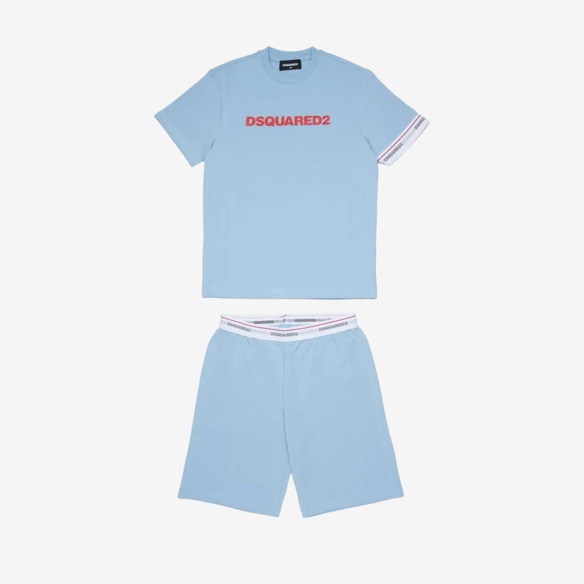 Dsquared2 Boys Blue Short Set | Casa Childrenswear