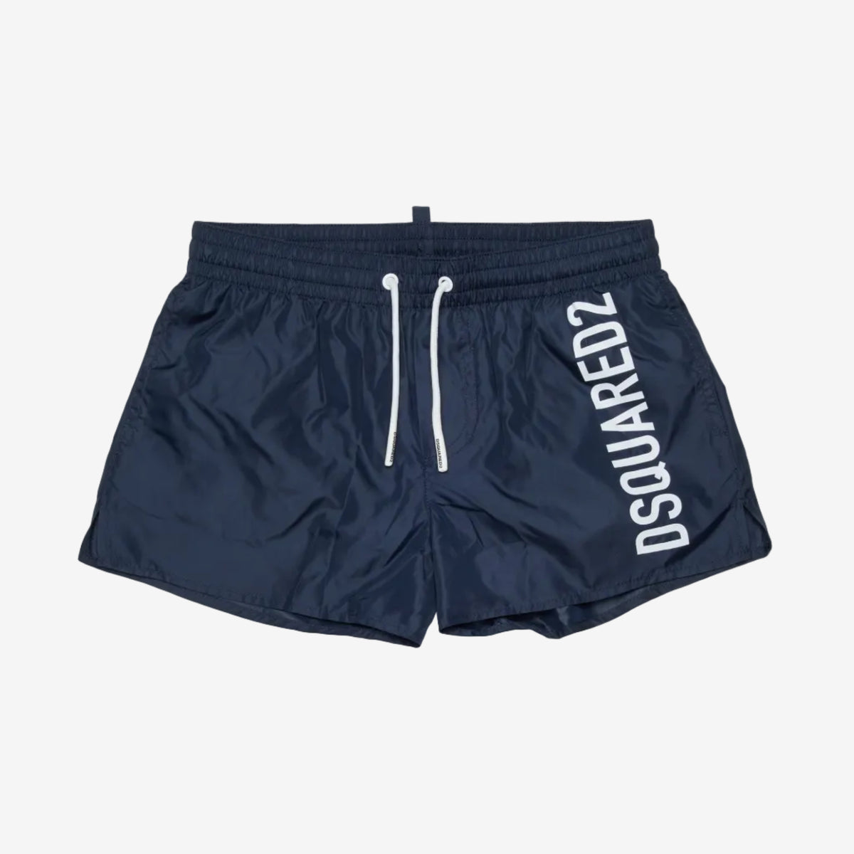 Dsquared2 Boys Navy Side Logo Swim Shorts | Casa Childrenswear