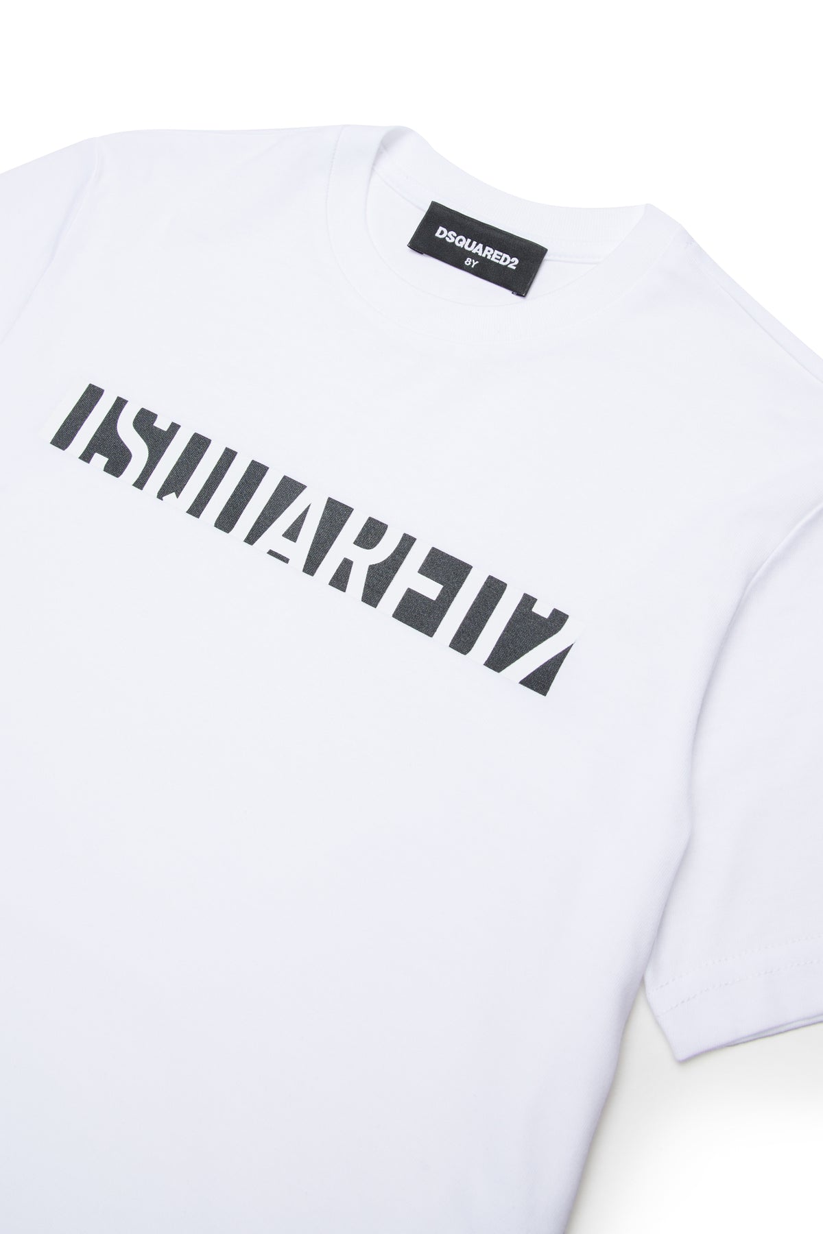 Dsquared2 Boys White Logo T-Shirt | Casa Childrenswear