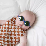 Electric Blue Diabola Sunglasses