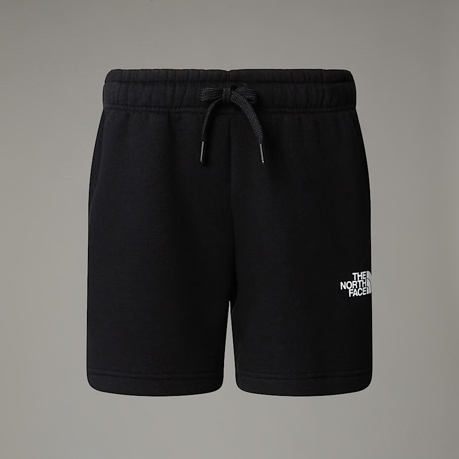 North Face Black Sweat Short with Classic Logo | Casa Childrenswear