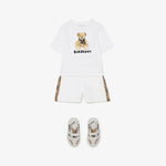 Baby White Teddy T-Shirt