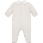Jesse Stone Teddy Panel Babygrow & Hat