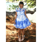 Marigold Blue Snowdrop Dress