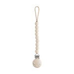 Mushie Silicone Pacifier Clip - Hera Shifting Sands