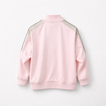 Palm Angels Girls Pink Zip Thru Track Jacket | Casa Childrenswear