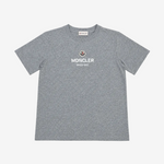 Moncler Enfant Boys Grey T-Shirt | Casa Childrenswear