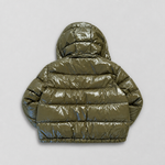 Moncler Enfant Girls Brown Andro Puffer | Casa Childrenswear
