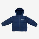 Palm Angels Baby Boys Navy Tape Jacket - front view