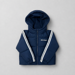 Palm Angels Baby Boys Navy Tape Jacket - detail view