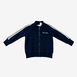 Palm Angels Baby Boys Blue Denim Jacket - front view