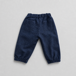 Palm Angels Baby Boys Blue Denim Bottoms - back view