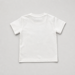 Palm Angels Baby Girls Logo Ivory T-Shirt - back view