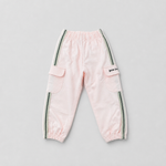 Palm Angels Baby Girls Pink Tape Tracksuit - bottoms view