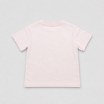 Palm Angels Girls Pink Logo T-Shirt - back view