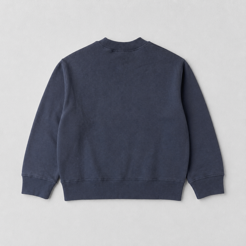 Palm Angels Boys Navy Palm Sweatshirt - back view