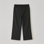 Palm Angels Boys Black Track Bottoms - back view