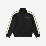 Palm Angels Boys Black Track Jacket - front view