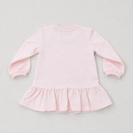 Moschino Infant Girls Pink Bear Dress - back view