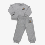 Moschino Infant Grey Tracksuit Set - full set front view