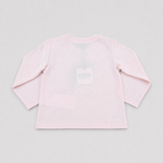 Moschino Infant Girls Pink Long Sleeve T-Shirt - back view