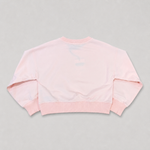Moschino Girls Pink Bear Heart Sweatshirt - back view