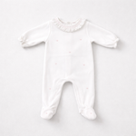 Adriana Mae Graziella Roses Footie | Casa Childrenswear