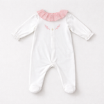 Patachou Babygrow with Contrast Frill Collar | Casa Childrenswear