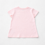 Moschino Girls Pink Cotton T-Shirt with Bear | Casa Childrenswear