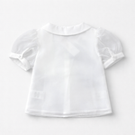 Patachou Girls White Woven Blouse | Casa Childrenswear