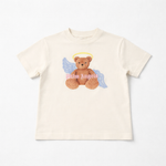 Palm Angels Girls Off White Bear T-Shirt | Casa Childrenswear
