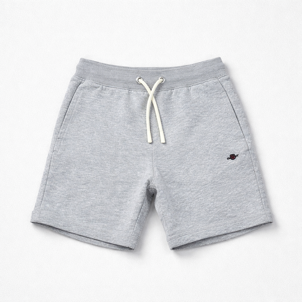 Gant Boys Grey Shield Shorts | Casa Childrenswear