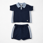 Granlei Boys Navy Polo & Short Set | Casa Childrenswear