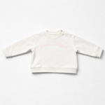 Palm Angels Girls Off White Logo Crew Sweatshirt | Casa Childrenswear