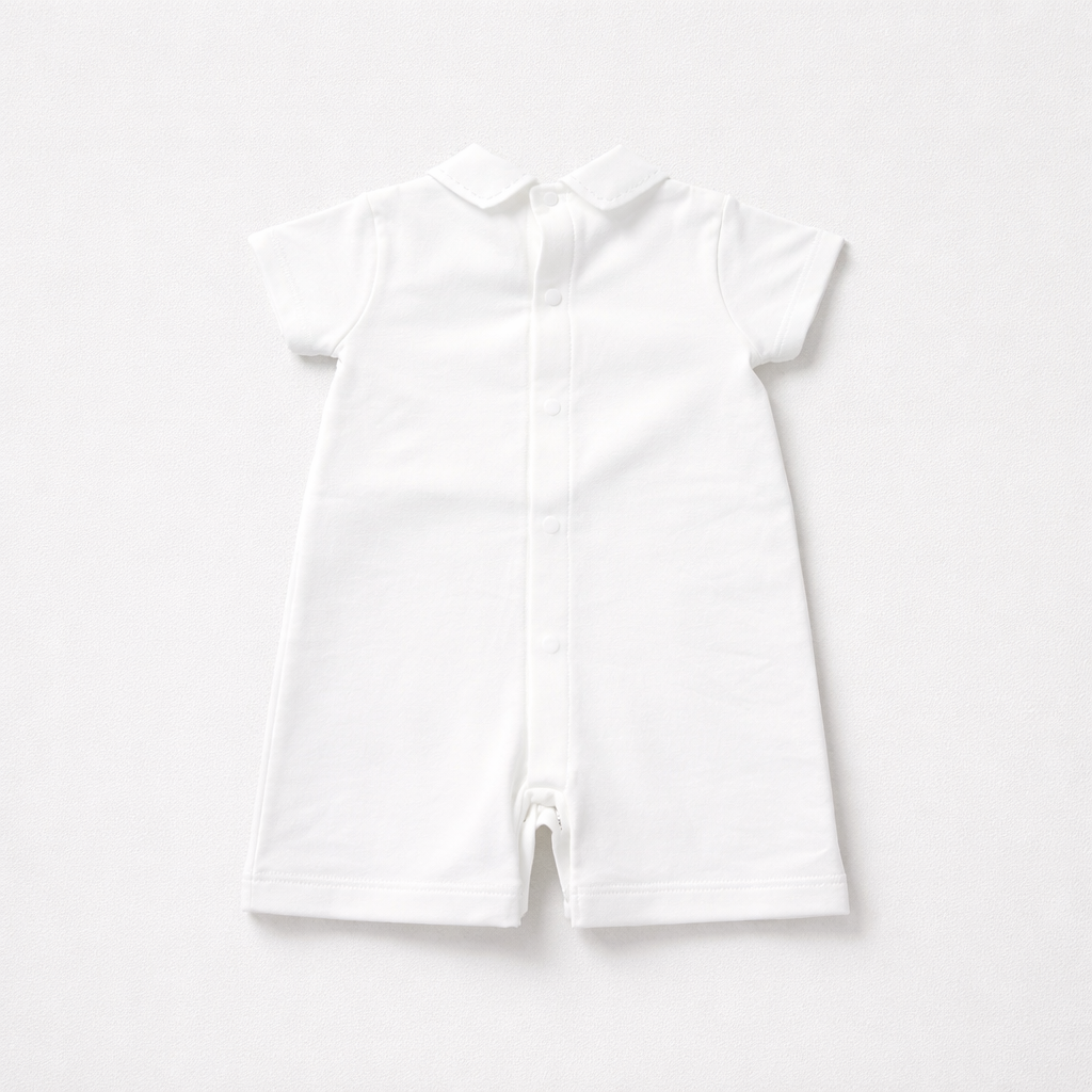 Adriana Mae Baby Boys Crown Romper | Casa Childrenswear