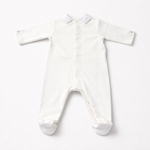 Adriana Mae Baby Boys Crown Footie | Casa Childrenswear