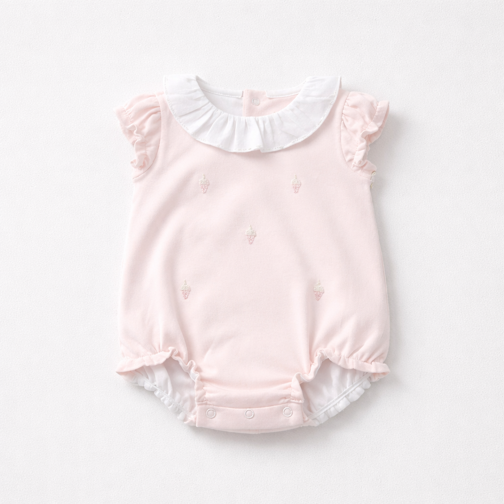 Adriana Mae Baby Girls Ice Cream Bubble | Casa Childrenswear