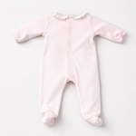 Adriana Mae Baby Girls Roses Footie | Casa Childrenswear