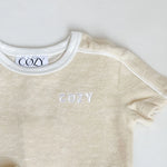 COZY Terry Towelling Tee - Sand