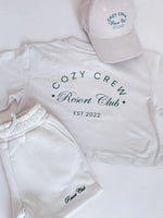 Cozy Crew Resort Club Tee - Ash Grey
