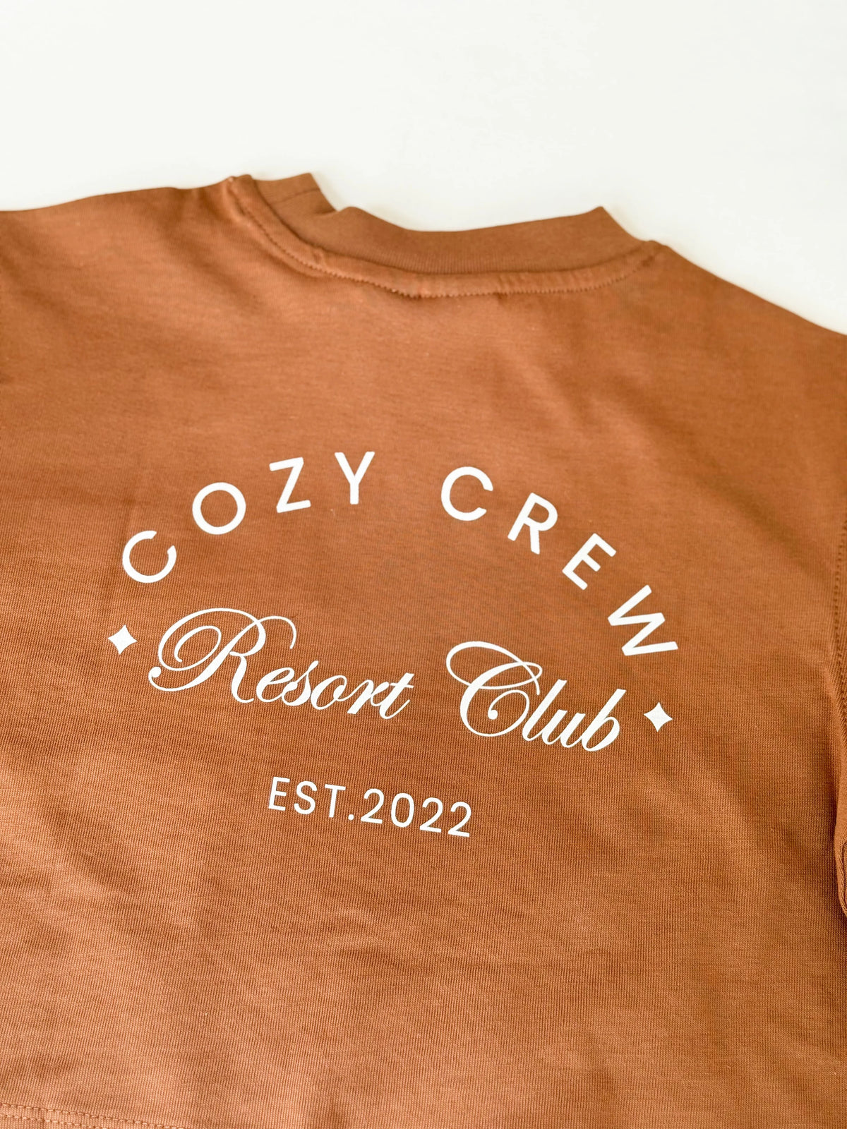 Cozy Crew Resort Club Tee - Toffee