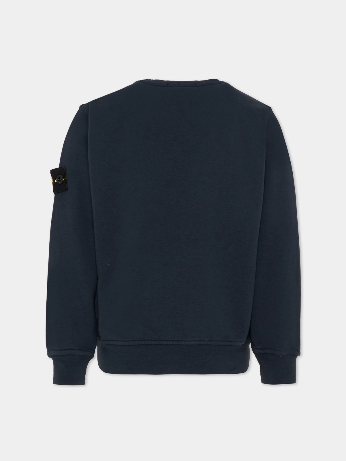 Stone Island Navy Logo Sweatshirt | Casa Childrenswear