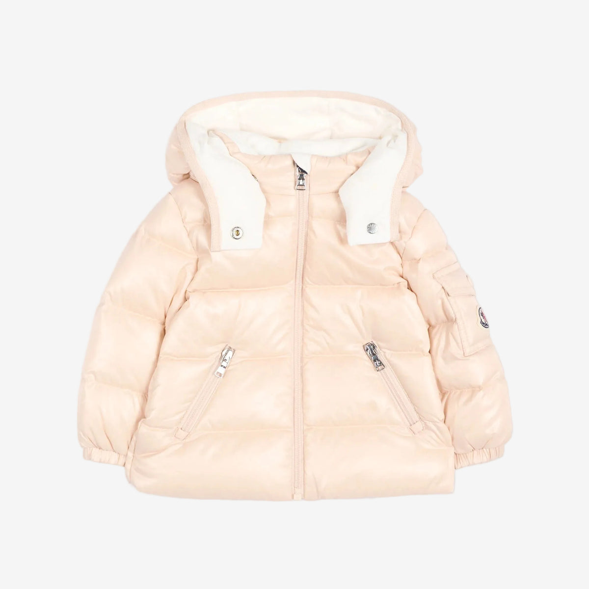 Moncler Enfant Infant Girls Pink Bady Jacket | Casa Childrenswear