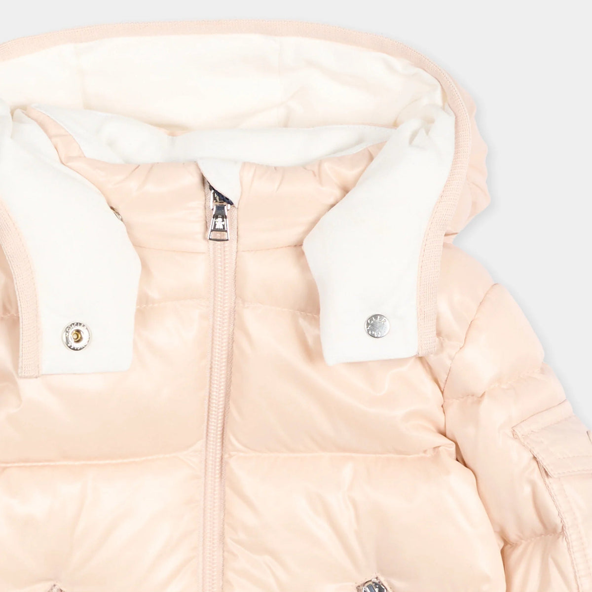Moncler Enfant Infant Girls Pink Bady Jacket | Casa Childrenswear