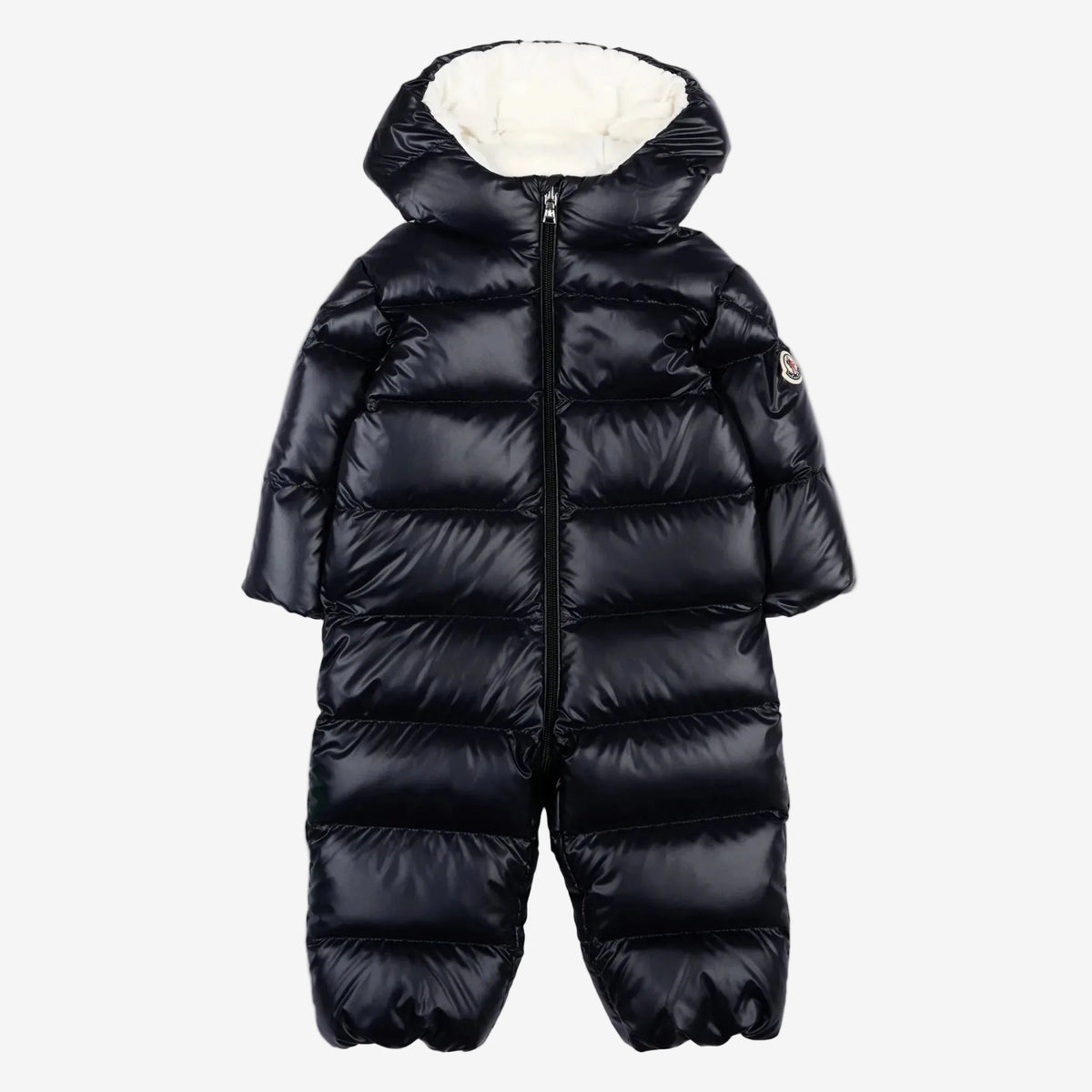 Moncler Enfant Alanie Navy Padded Snowsuit | Casa Childrenswear